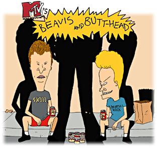 Click on Beavis and then Butthead to hear a greeting from each